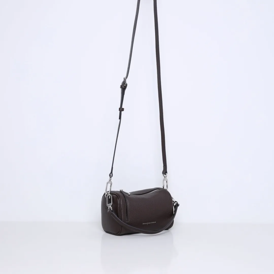 Smaak Amsterdam Handtassen | Crossbody Tassen-FIGU | DARK CHOCOLAT