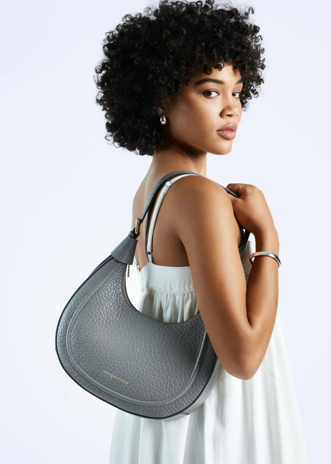 Smaak Amsterdam Crossbody Tassen | Schoudertassen-GAELLE | SLATE GREY
