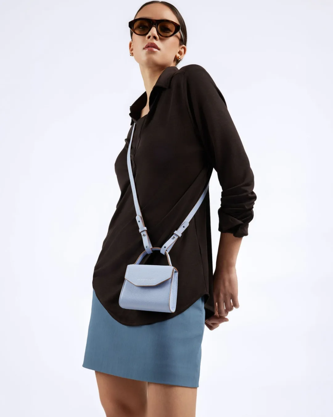 Smaak Amsterdam Crossbody Tassen-MINI | LAVENDER - BLUE